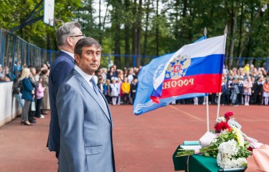 Глава Обнинска принял участие в торжественных мероприятиях ко Дню знаний